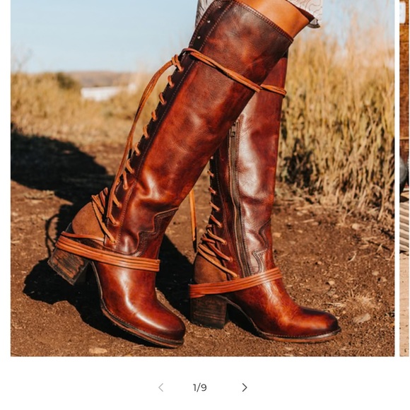 Freebird Coal Cognac Boots Size 9 - Picture 14 of 14